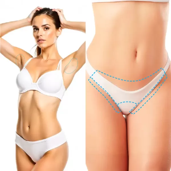 Dúo Depilación Axilas + Dúo Zona Bikini